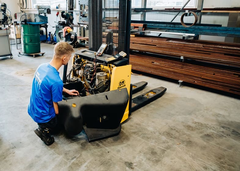 Ypma heftruckservice keuring op locatie